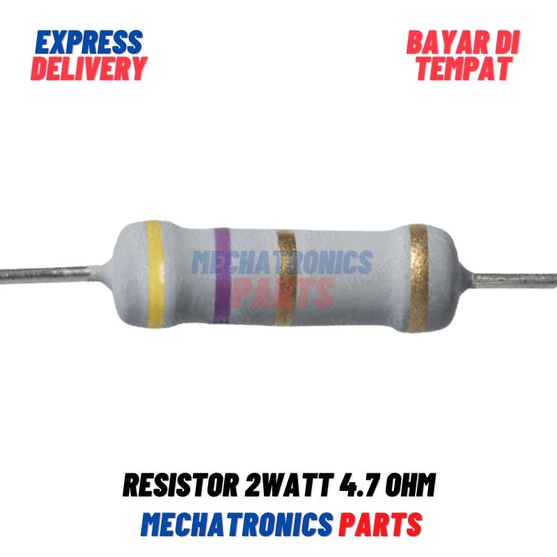 [PAS-9188] RESISTOR 2WATT 4.7OHM