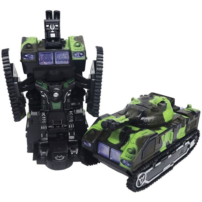 Mainan Anak Mobil Tank Robot Tank Warrior Robot