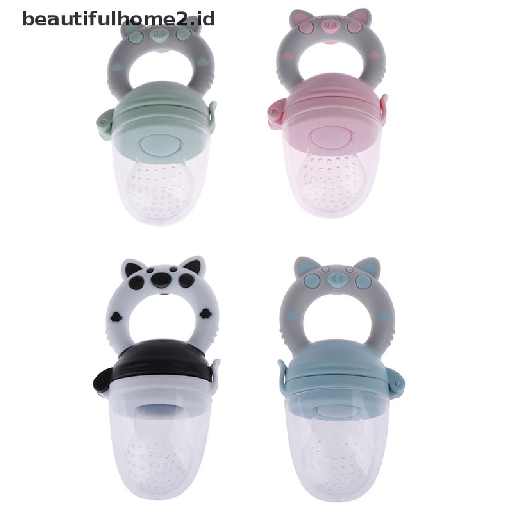 (beautifulhome2.id) 1pc Dot feeder Buah / Makanan Bayi Bahan Silikon