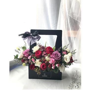 

[COD] Hampers Box Anti Air / Floral Box Kotak Mawar Valentine Bunga [COD]