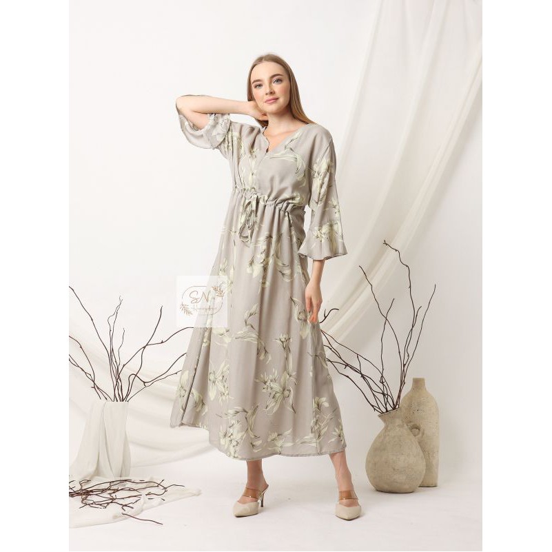 DASTER WANITA PANJANG RAYON PREMIUM - AULIA DRESS (AD07)