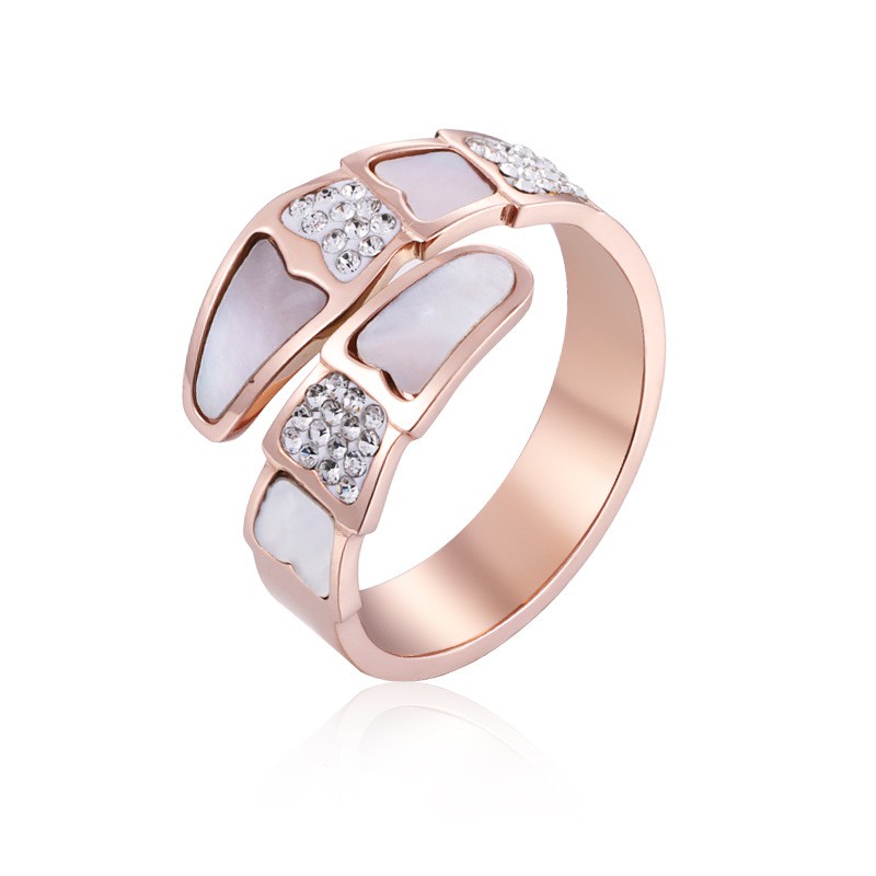 Cincin Titanium Mini Korea fashion cewek Wanita CK086 unik elegant