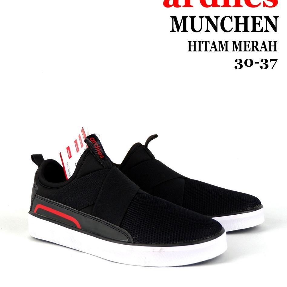 Sepatu Sekolah Anak ARDILES - MUNCHEN - Size 30-37 - Sepatu Sneakers Anak - Sepatu Sekolah Slip On -