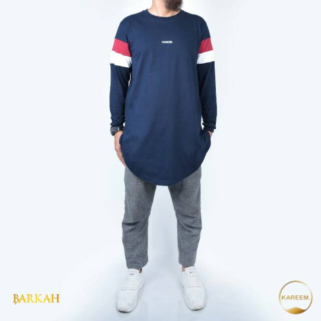 Kurta Kaos Kareem Long Sleeves Navy