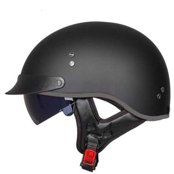 LCKMNOFFCLL GXT Helm Catok Sepeda Motor Model Retro Vintage XL - 5418