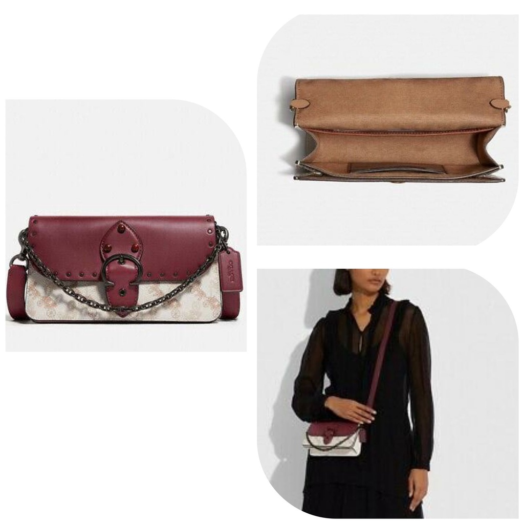 Tas Coach Beat Crossbody Clutch New Original