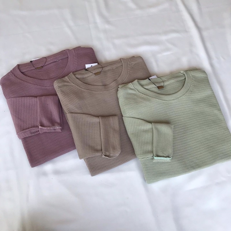 KAOS LENGAN PANJANG PRIA WANITA COTTON PREMIUM ROUND NECK REGULER FIT KAOS POLOS PRIA LONGSLEEVE
