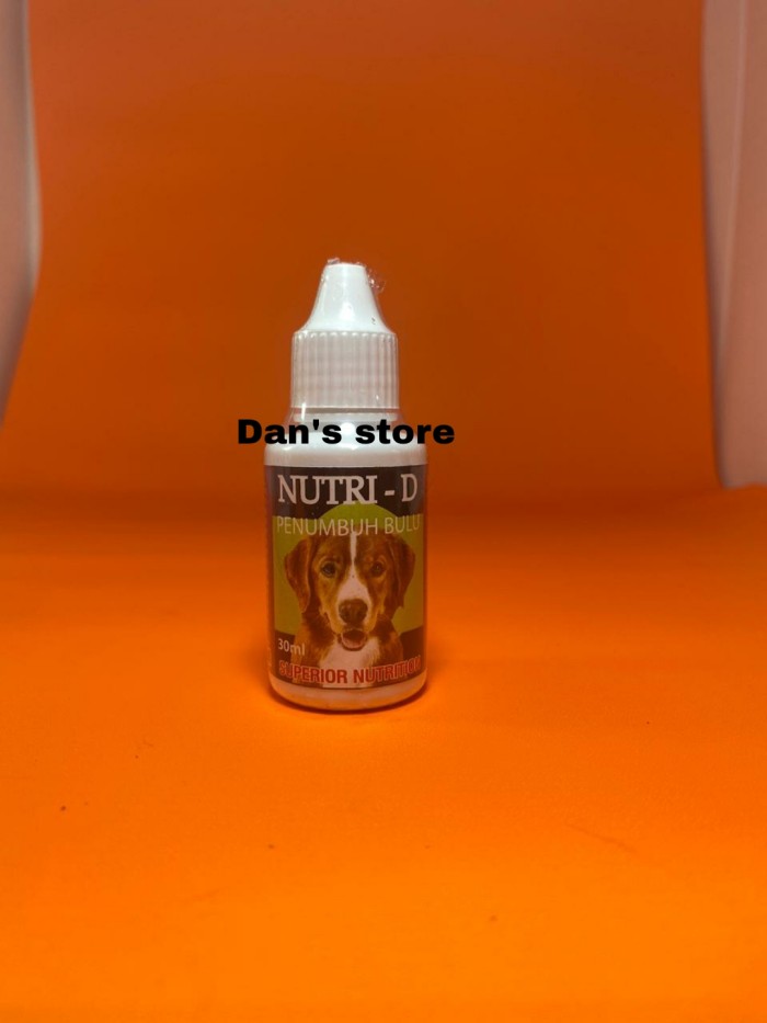 Nutri D - Vitamin Bulu Anjing Obat Mempercepat Pertumbuhan Bulu Anjing