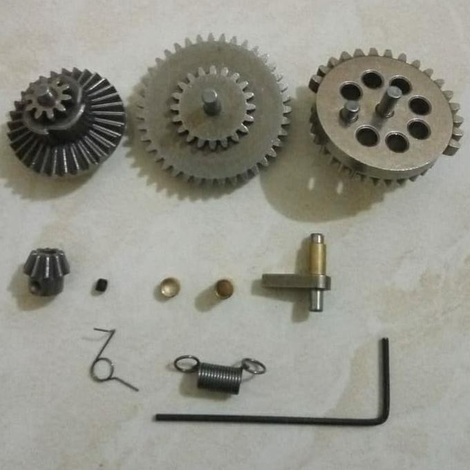 Gir Gear Set Aeg Wgg Jinming Upgrade Anti Reversal Pinion Gearset