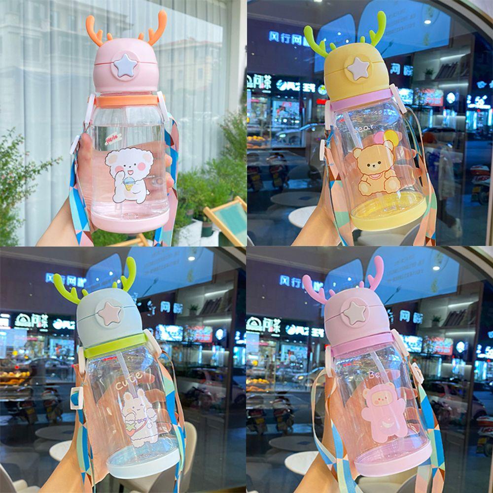 Populer Botol Air Minum Outdoor Portable Travel 600ML Water Cup