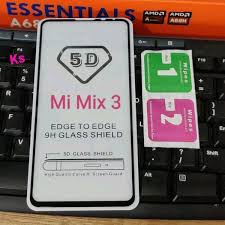 TEMPERED GLASS FULL HD XIAOMI MI MIX 3 -ANTI GORES KACA FULLLEM - COVER