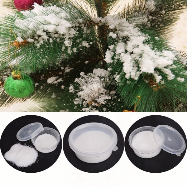 Mainan Pohon Natal Salju Ajaib