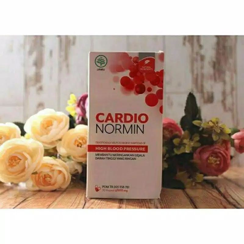 CARDIO NORMIN - CARDIONORMIN ASLI ORIGINAL OBAT HIPERTENSI STRUK JANTUNG DAN ASAM URAT BPOM