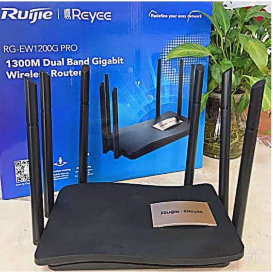 Ruijie Reyee RG-EW 1200G pro 1300m duel band gigabite wirelees Router