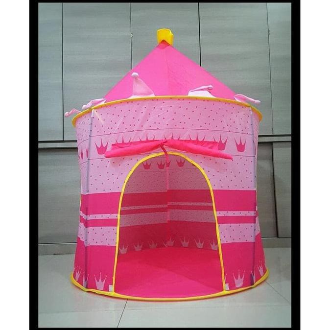 Barang bagus berkualitas !!!! Tenda Anak Kerucut Jumbo Besar Tent Castle kids Mainan Rumah Tenda -