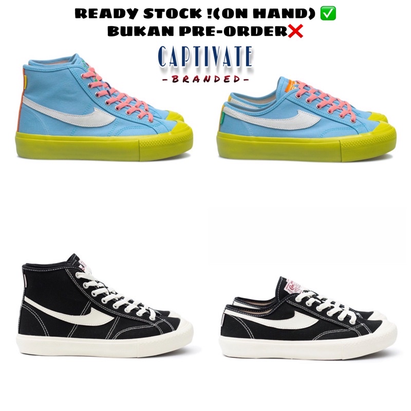 Sepatu Compass Gazelle High Low Matcha Blue Black White Blue Sky Red Gum Cappucino White Red