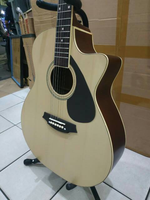 Gitar Akustik Merk Cole Clark Warna Natural Trusrod Murah Jakarta Garansi