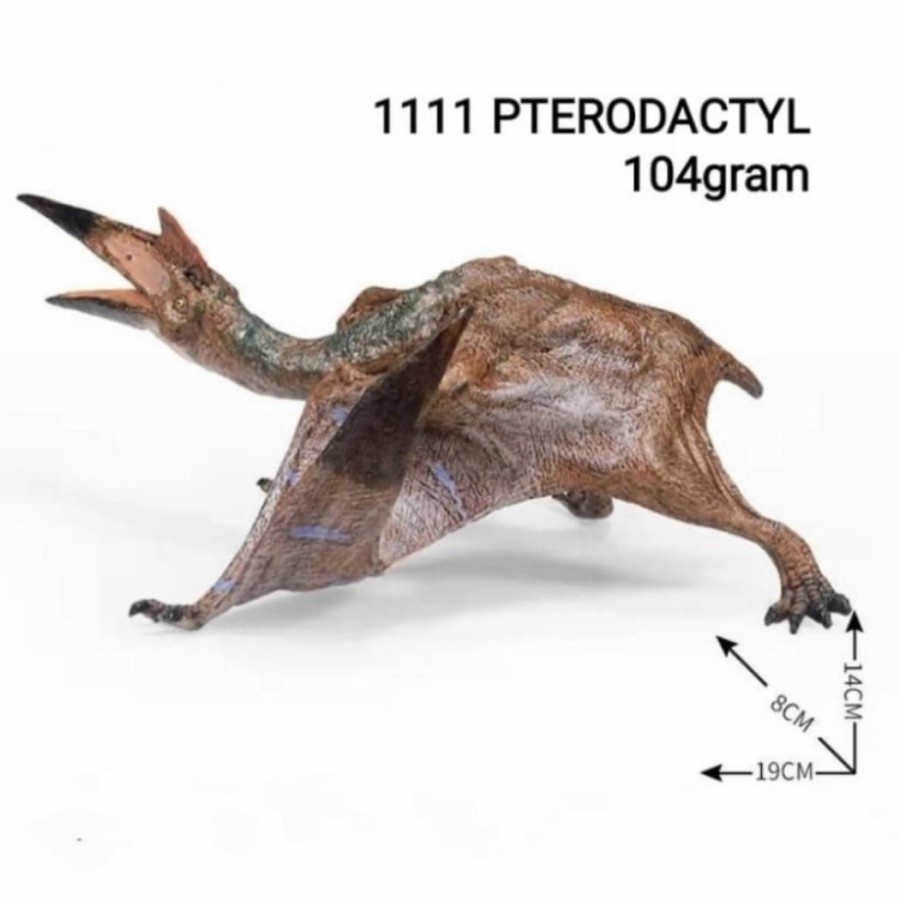 MOMBABY1 Figure dinosaurus pterodactyl / Figure dinosaurus jenis burung