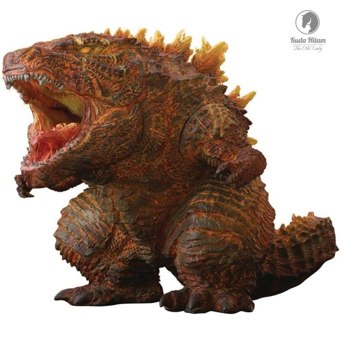 X-Plus Deforeal Garage Toy Burning Godzilla 2019 Defo-Real