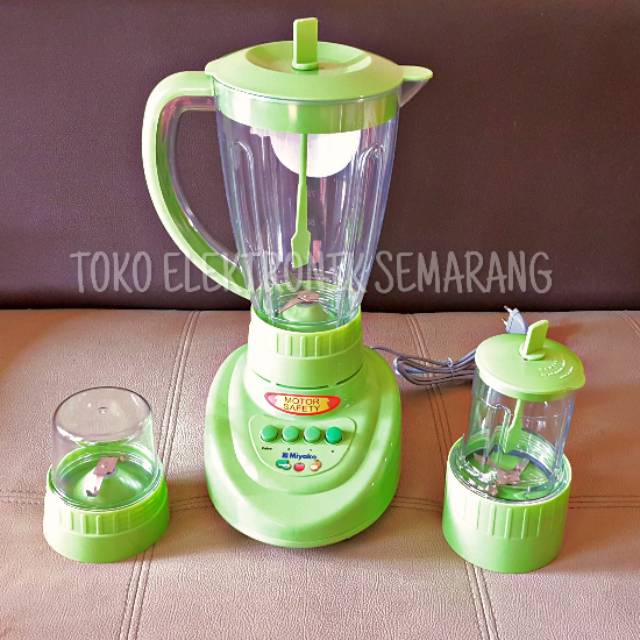 BLENDER MIYAKO PLASTIK / KACA BL 152 PF AP  / BL 152 GF 1.5L PELUMAT LEBIH AWET HALUS MURAH