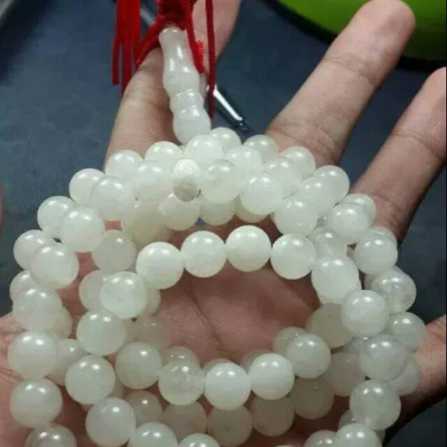 Tasbih Batu Akik Biduri Bulan HQ
