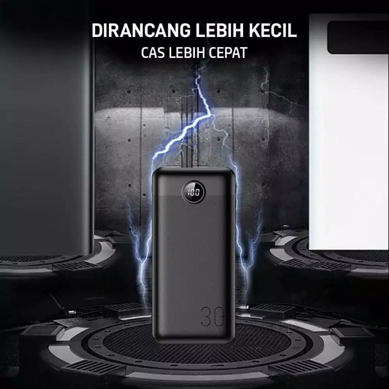 Mofit M36 Power Bank 30000mAh Real Capacity Original
