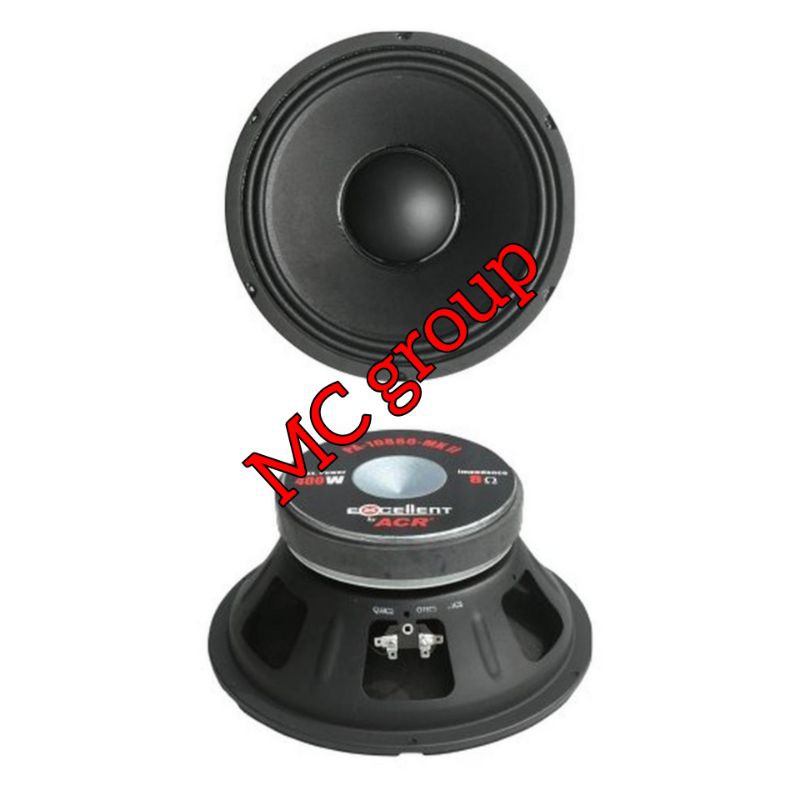SPEAKER 10 inch ACR PA 10880 MK2 EXELLENT 400watt 8 Ohm ACR 10"