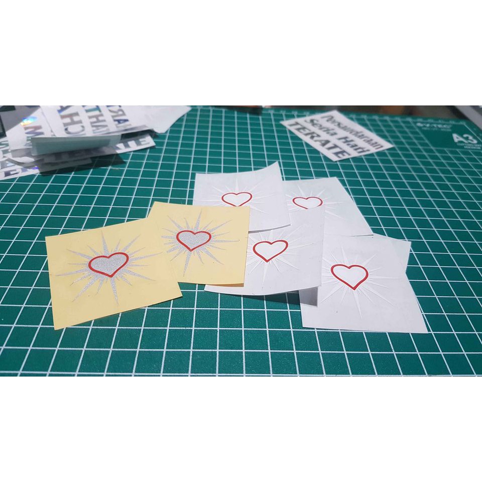 

Stiker Cutting PSHT SH Terate Logo Hati Bersinar