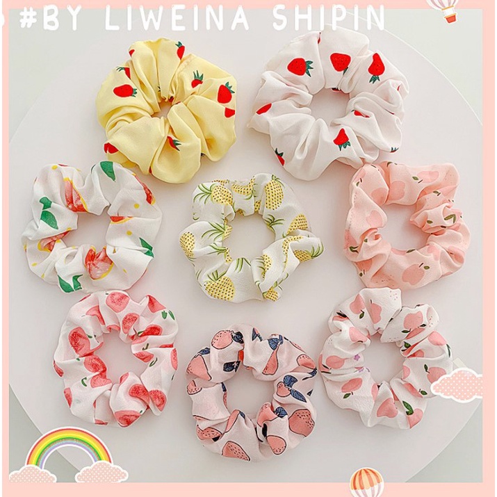 [UNI 016C] SCRUNCHIE KOREA  | IKAT RAMBUT  |  CEPOL RAMBUT ALA KOREA   |  KUNCIRAN