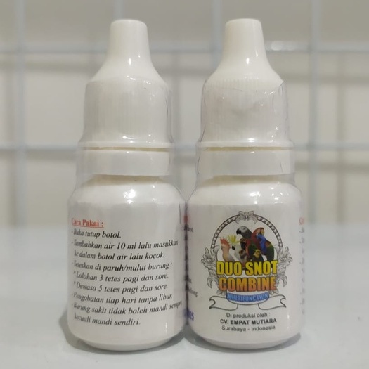 DUO SNOT COMBINE OBAT BURUNG SNOT MATA BERAIR MATA BENGKAK SESAK NAFAS BURUNG LOEV BIRD MURAI KACER 