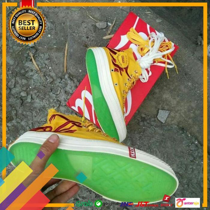 SALE.. SEPATU CONVERSE COCA COLA ORIGINAL - BIRU ..TERLARIS