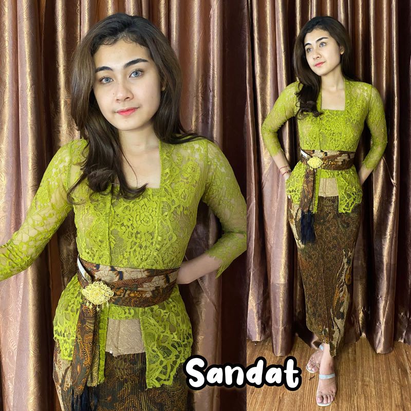 One Set ( Kebaya, Kamen , Selendang) / Kebaya Jadi bali/ Kebaya Bali bagus murah