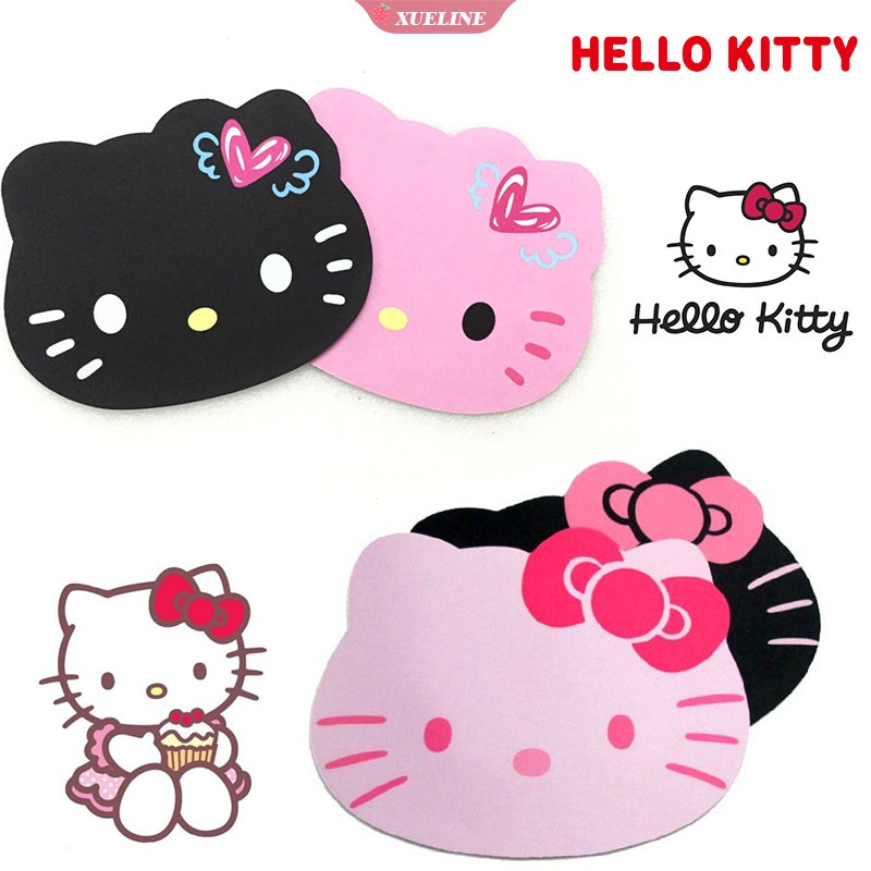 Mouse pad Tebal Motif Kartun Hello kitty Untuk Anak Perempuan