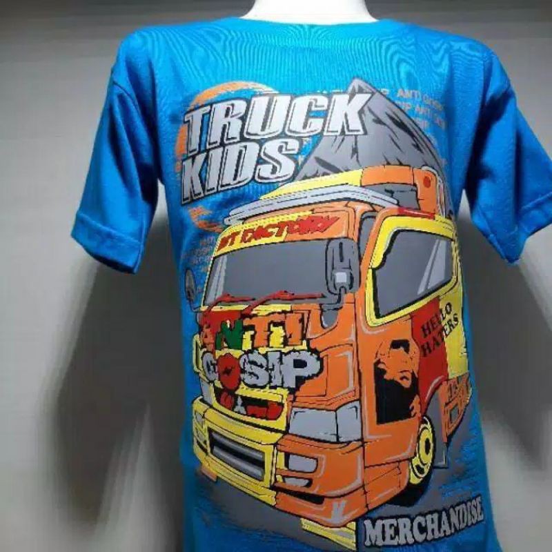 BAJU KAOS DISTRO ANAK - BAJU TRUK OLENG ANAK // KAOS ANTI GOSIP ANAK // KAOS TRUK OLENG ANAK