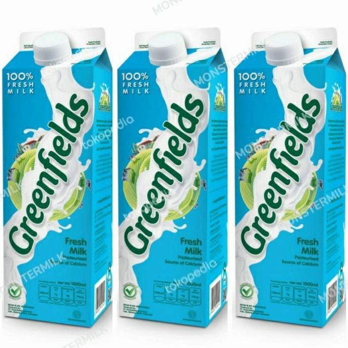 

READY COD GREENFIELDS FRESH MILK (12X1 LITER)