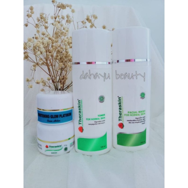 THERASKIN PAKET NORMAL WHITENING GLOW PLATINUM