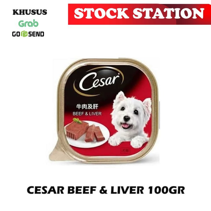 CESAR Beef &amp; Liver 100gr (GRAB/GOSEND)