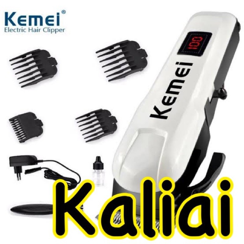 Alat Mesin Cukur Rambut Rechargeable Kemei KM-809A KM809A KM 809A ORI