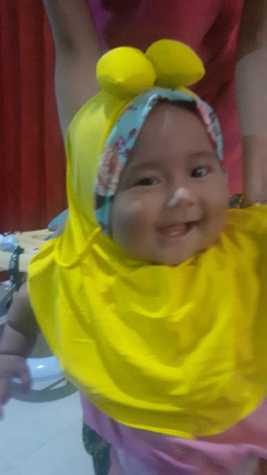 Jilbab / Jilbab Anak/ Pita Batik/0-3th