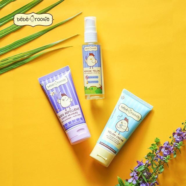 Bebe Roosie Telon Cream / Bugs Repellant / Bugs Spray/Minyak Kayu Putih Spray