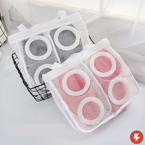 Flashmart Kantong Mesin Cuci Laundry Shoes Washing Mesh Bag