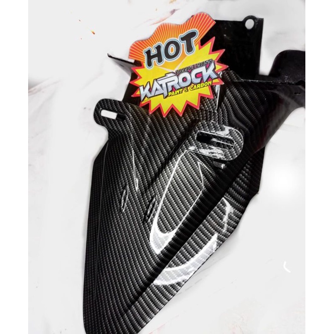 SPAKBOR KARBON POTONG RAPI NMAX NEW OLD ABS NON ABS BELAKANG ORI YAMAHA