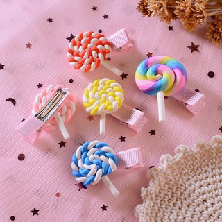 Jepit Rambut  Bayi Model  Awan Ala  Korea  Warna Pelangi untuk 