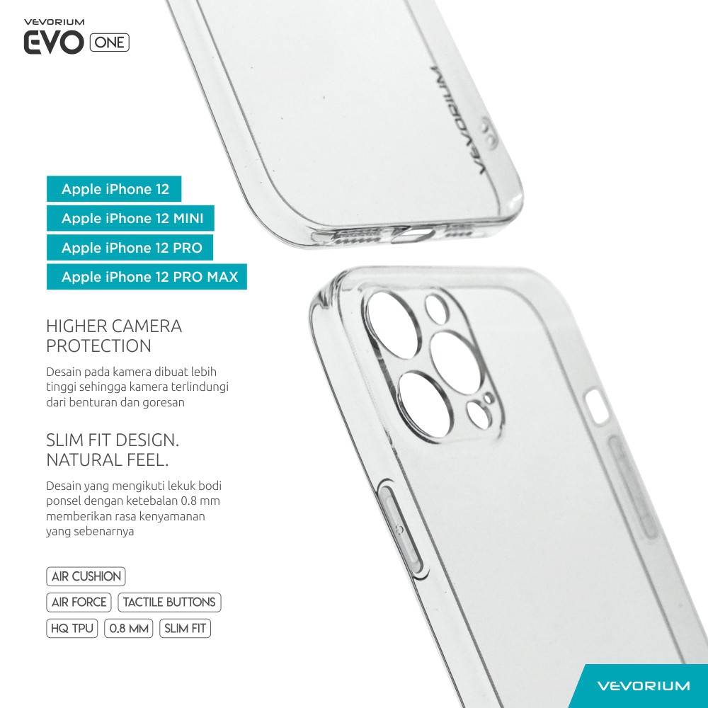 VEVORIUM EVO ONE Apple iPhone 12 PRO MAX MINI Soft Case Softcase