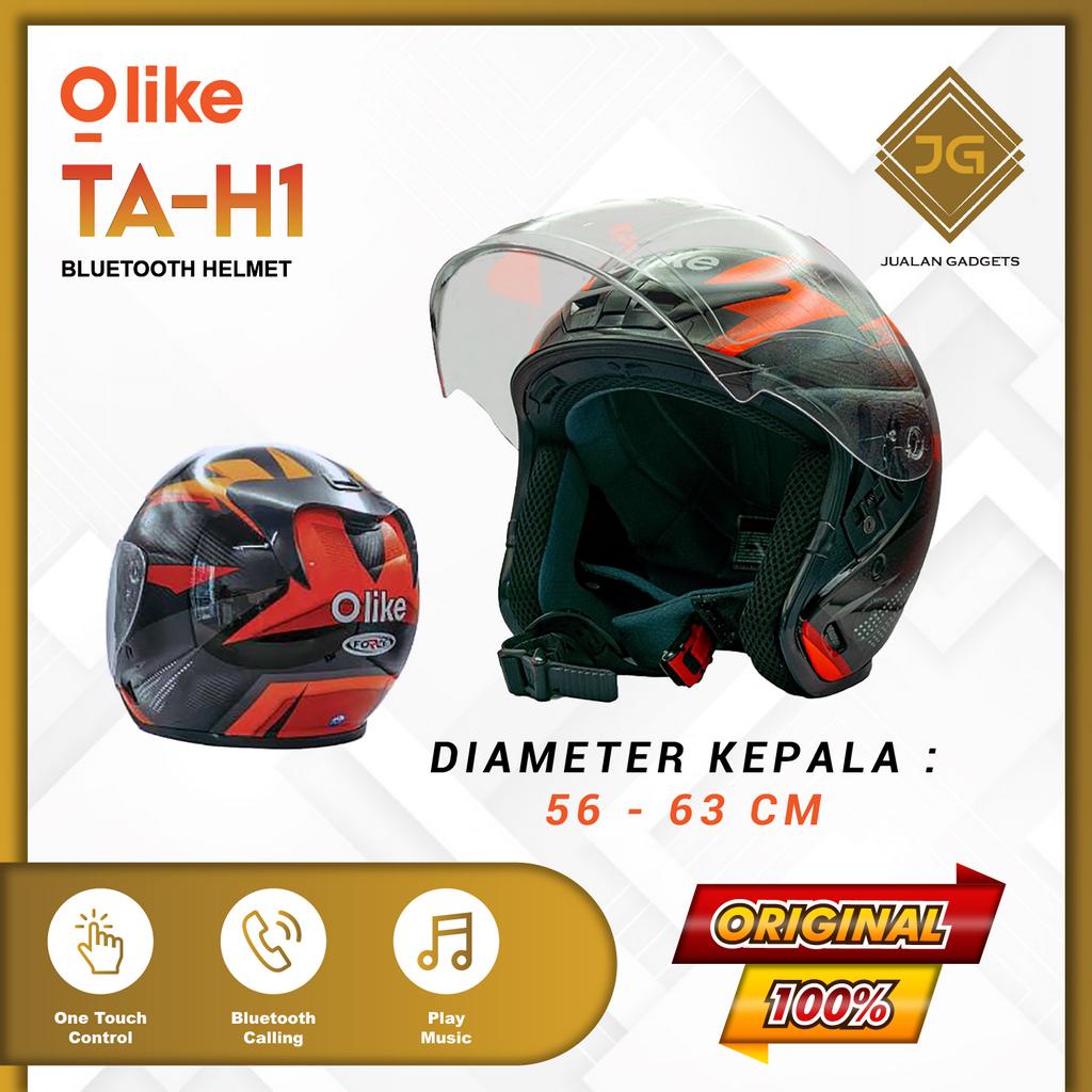 OLIKE TA-H1 Rider Smart Helm Bluetooth Musi &amp; Phone Call