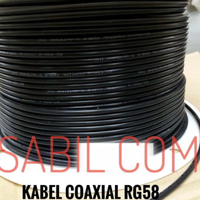 Murah Kabel Antena Radio / Kabel Coaxial Rg58 D Antena Hemat