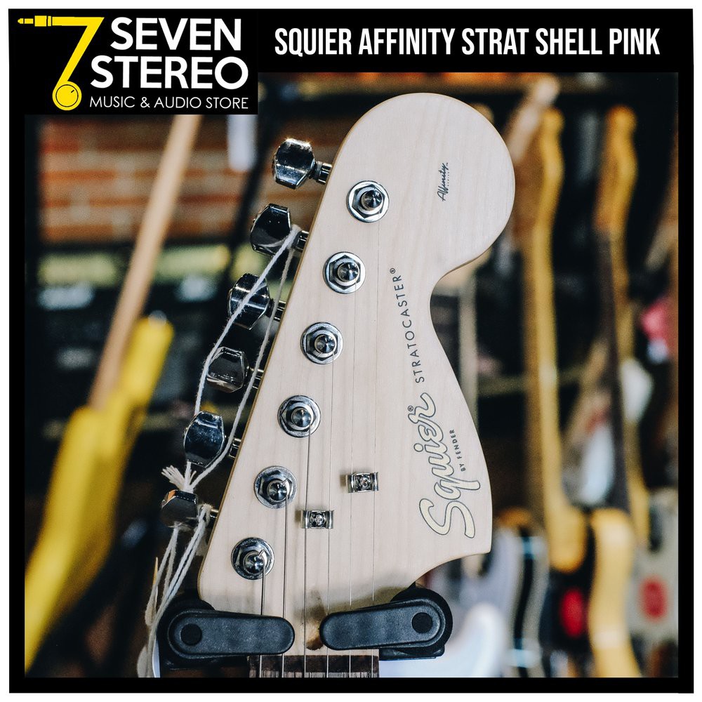 Squier Affinity Stratocaster Shell Pink