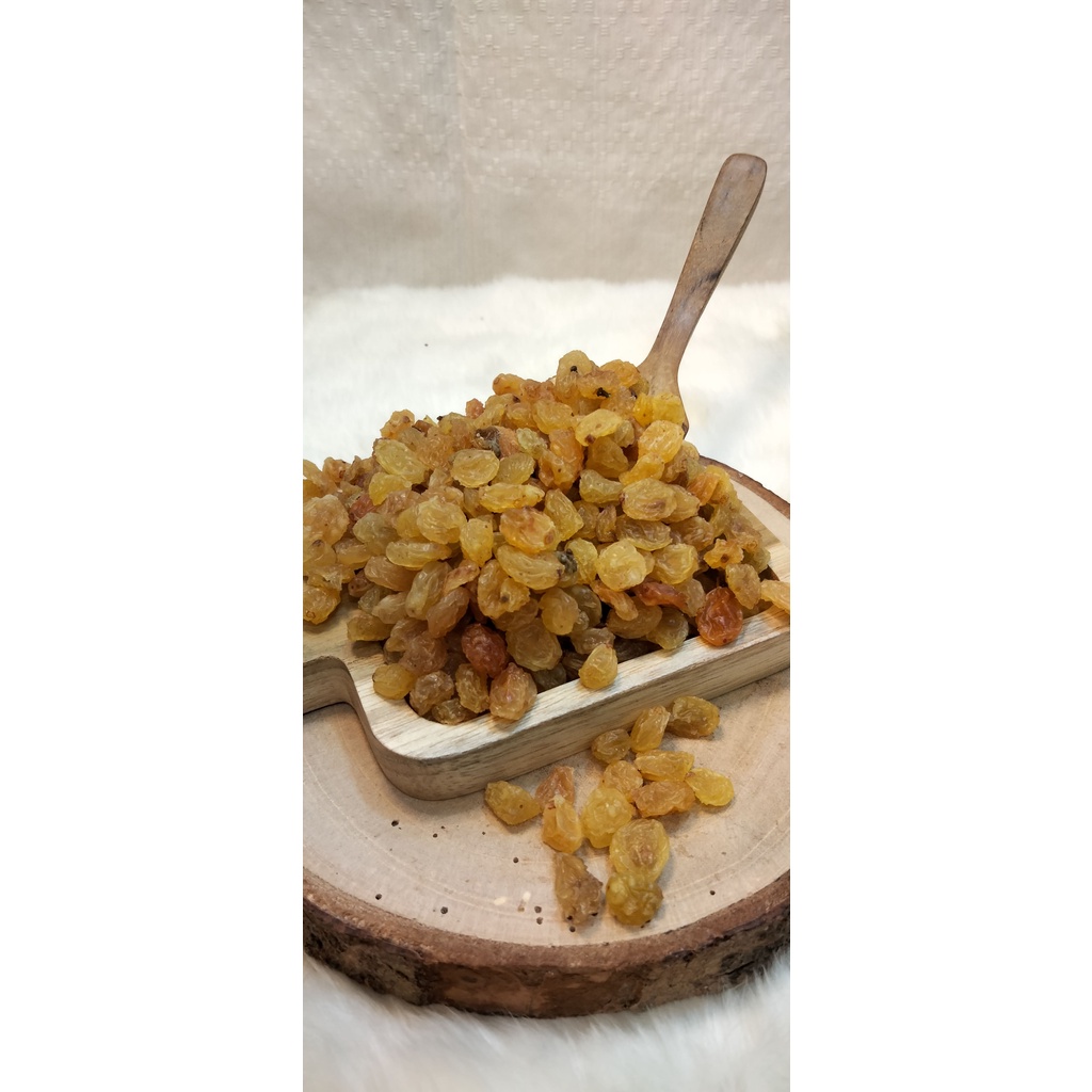 Kismis Asam Manis Golden Raisin 1Kg Enak &amp; Fresh Cocok Untuk Oleh-oleh Haji Umroh Camilan Sehat