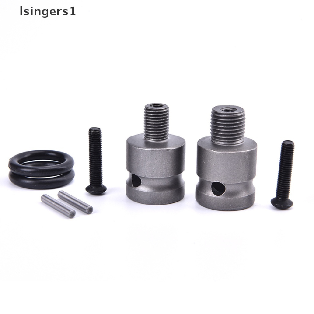 (lsingers1) Adaptor Konverter Kunci Pas Impact 1 / 2-20Unf Keyless 3 / 8 &quot;Dengan Sekrup