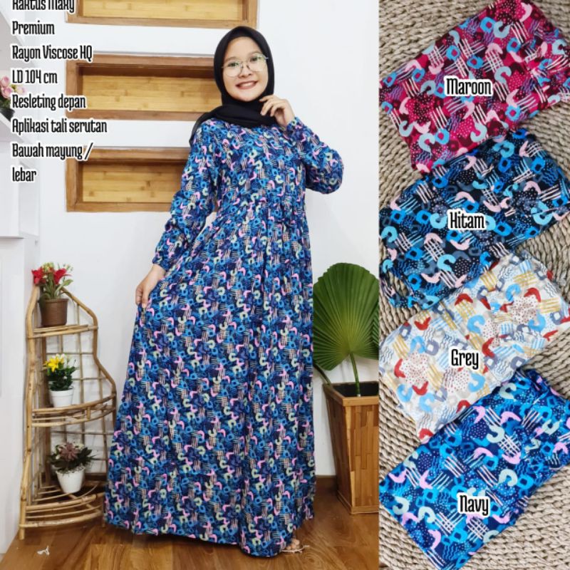 Gamis Rayon Salur //JF673